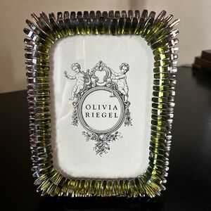 Olivia Riegal Picture Frame.Size 5x7. NWOT